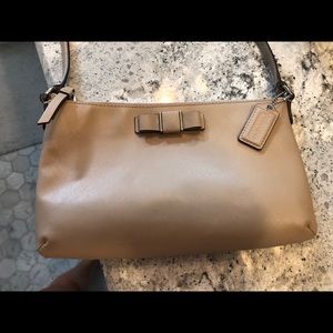 Nude Color Coach Crossbody